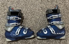 Scarponi da Sci Lange Comp 100 W Donna Taglia 5 283 mm Blu Competitivo Personalizzati Aria ��