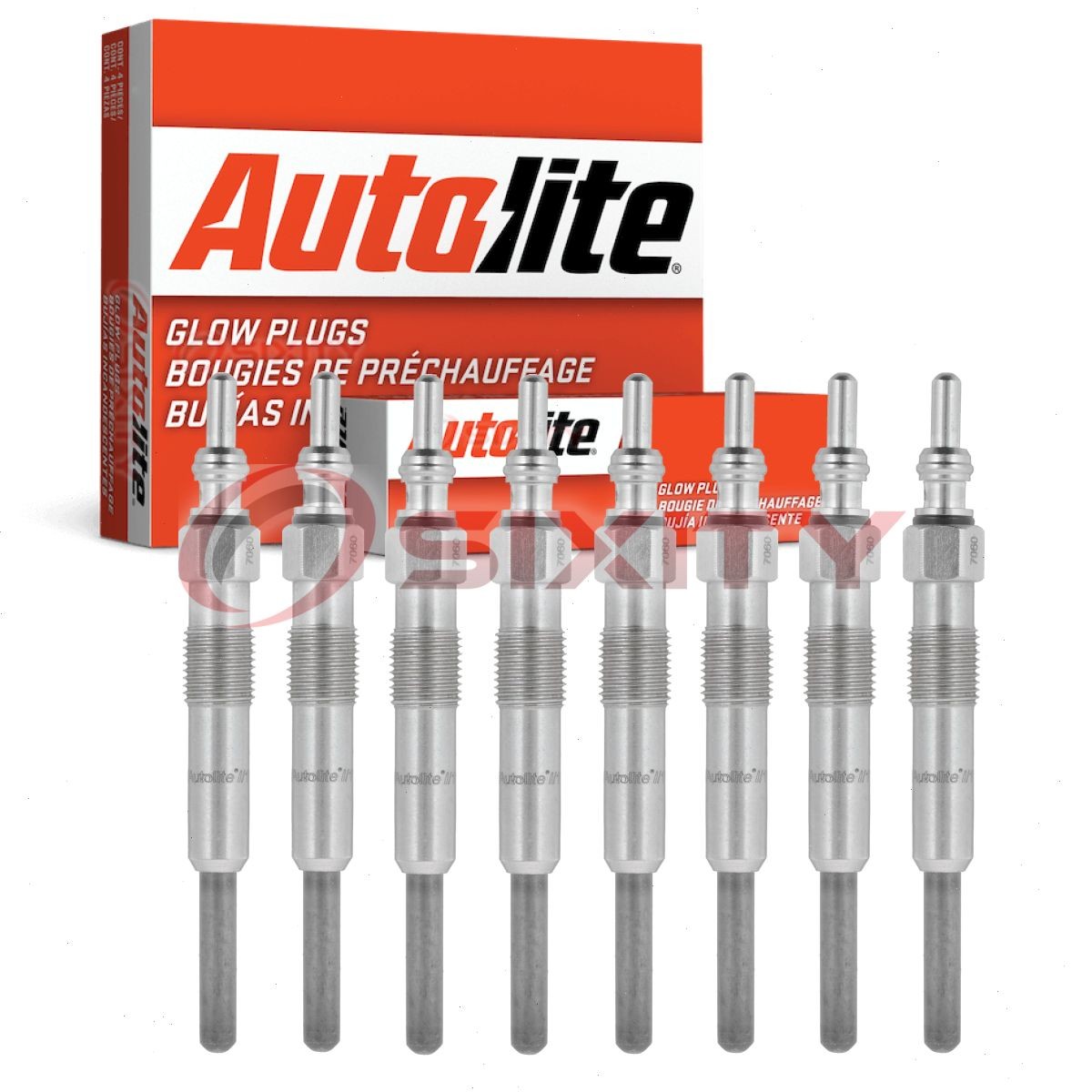 8 pc Autolite 1116 Diesel Glow Plugs for 5909 192 1559459 110G Ignition vk