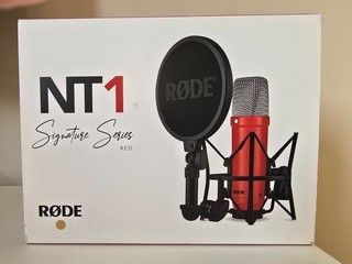 Rode NT1 Signature Series Red Microphone Stand