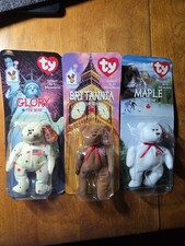 Vintage McDonald's Ty Beanie Babies Lot Of 3