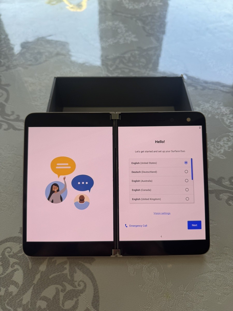 Microsoft Surface Duo - 128 GB - White (Unlocked) for sale online