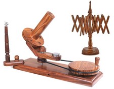 Large Handcrafted Wooden Yarn Winder  Swift   Large, Rosewood Winder Swift 