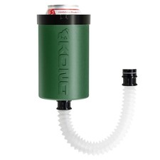THE KONG Original Can Cooler & Portable Beer Bong Funnel - Green