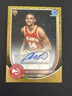Asa Newell 2025-2026 Bowman Basketball #BCA-AN Auto Gold Shimmer Refractor 17/50