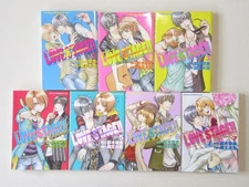 Eiki Eiki, Taishi Zaou Manga Love Stage !! Vol.1-7 Complete Set Japanese