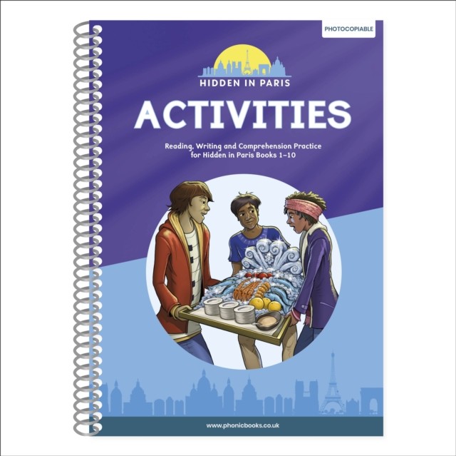 Phonic Books Hidden in Paris Activities by Phonic Books (Spiral bound)