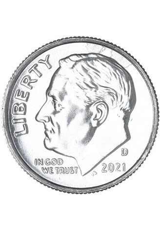 2021 D Roosevelt Dime BU US Coin