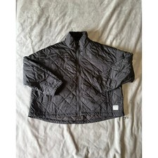 Free Country Black Diamond Quilted Full Zip Jacket Womens XL Lightweight Boxy