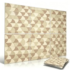 Siftary Acoustic Panels 72x48 Inch Geometry