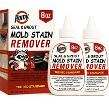 Professional Grade Mold Stain Remover Gel (2 Pack-16 oz Total) Thick No-Run G...