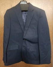 NEW NWT J Crew Ludlow Blazer 34S Slim Navy Blue Wool Structured Larusmiani Italy