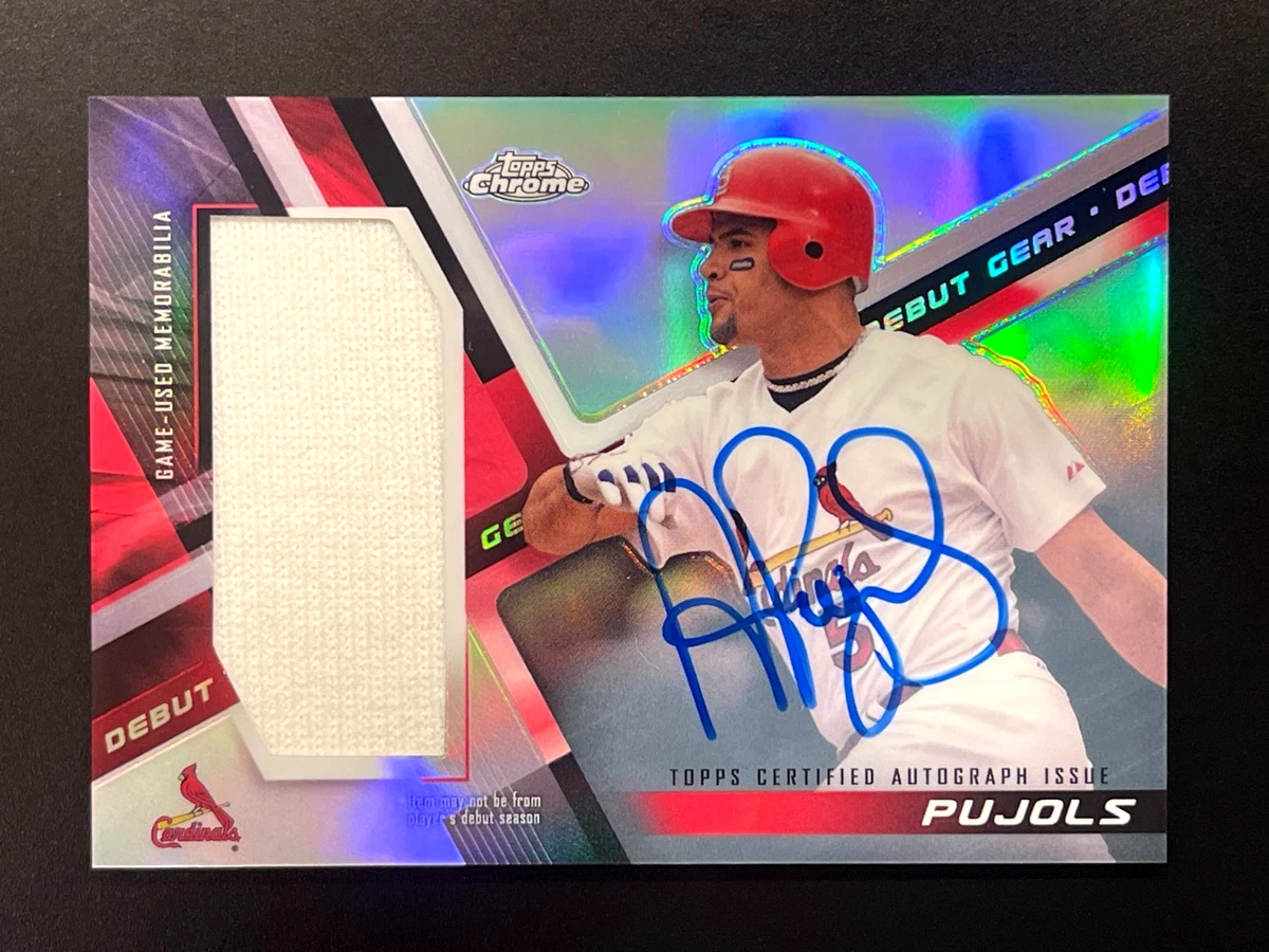 Topps Albert Pujols Rookie Baseball Sports Trading Cards