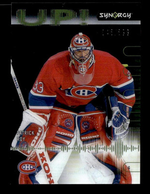2022-23 Upper Deck Synergy #CU-PR Patrick Roy Cranked Up #/699