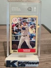 2017 Topps 1987 Topps #87-58 Aaron Judge Topps RC Rookie TAG 9 | PSA pop 320