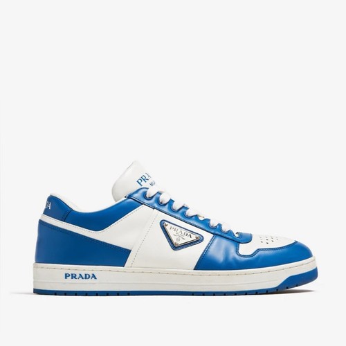 Prada Downtown Leather Sneakers