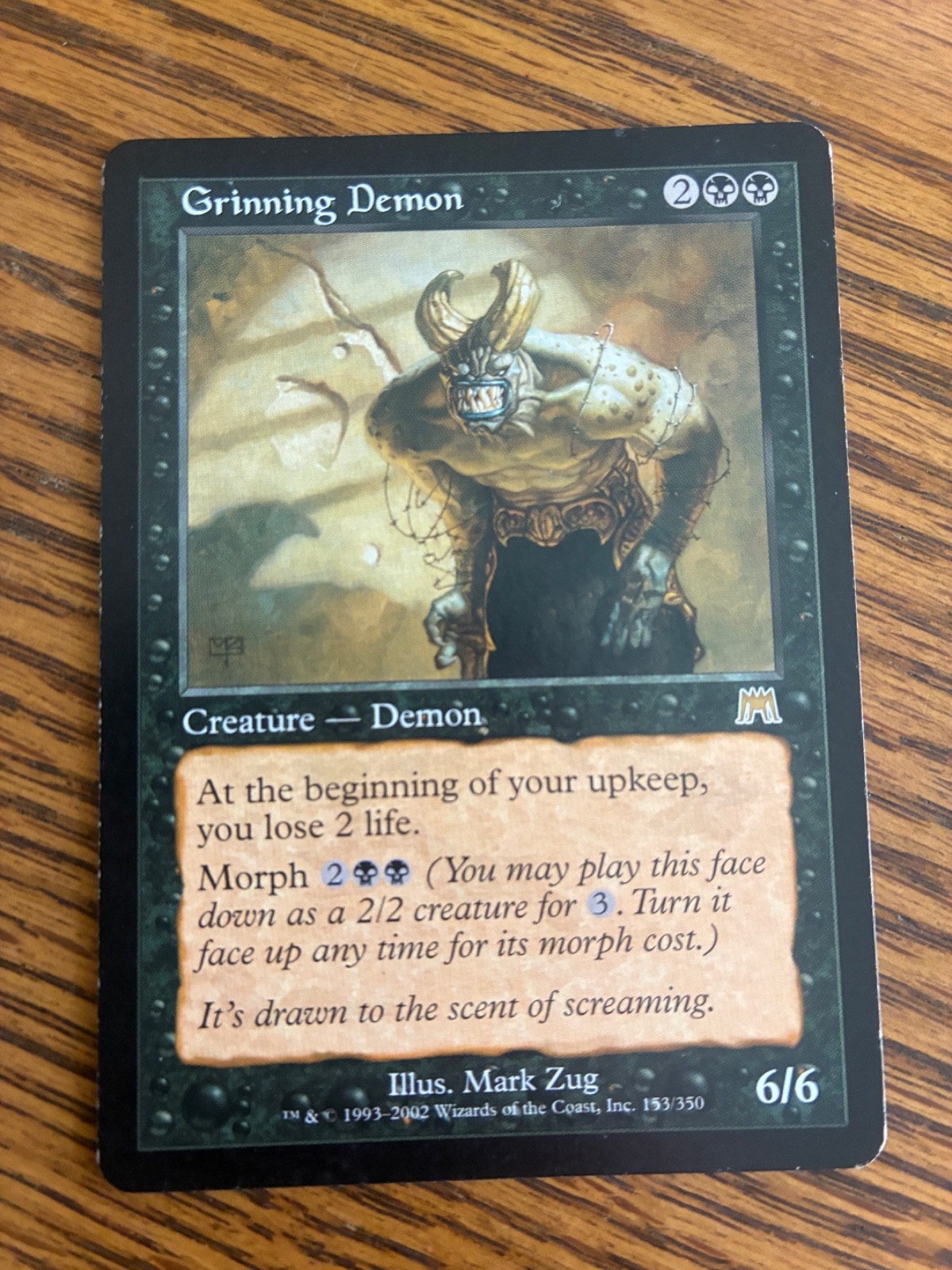 MTG Grinning Demon - Onslaught #153