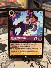 Disney Lorcana Wilds Unknown Luisa Madrigal - Confident Climber Legendary 60/204