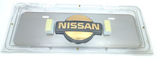 Pilot Nissan Gold Emblem License Plate Mini 3-d 12x4 Fantasy Lp-154