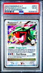 Rayquaza C LV.X DP47 Diamond & Pearl Black Star Promo Holo