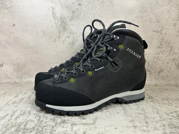 Damen Stiefel Grau Wildleder 39
