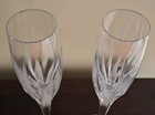 Mikasa Crystal “Flame D’Amore” Fluted Champagne Glasses Pair Of 2 NEW 10.75" — photo 4