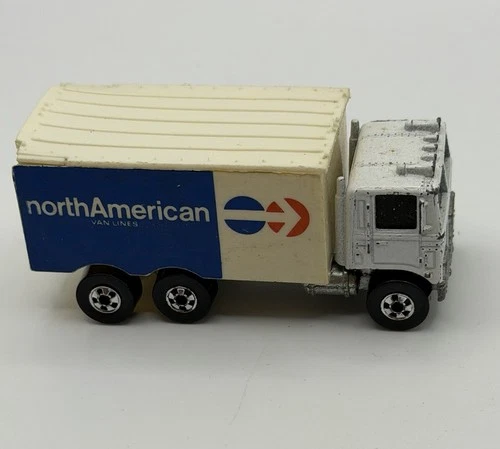 Vintage Hot Wheels Workhorses North American Van Lines Hiway Hauler Hong Kong