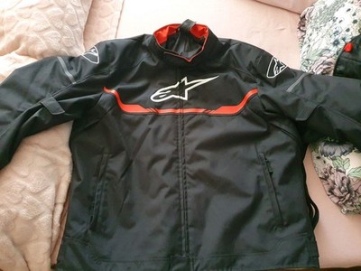 Motorradjacke Alpinestars T-SPS WPTextiljacke Schwarz Rot S *5XL*