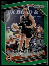 2025 Panini Prizm WNBA #18 Marina Mabrey Green Prizms