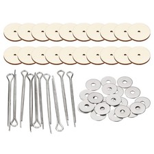 24mm Doll Joints, 10 Set Cotter Pin Joints Connector and Fiberboard Tray