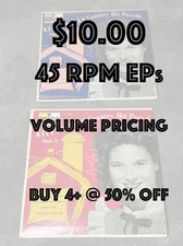 $10 7" EPs w/PS - Early Country/Rockabilly - $5.00 shipping  - Volume Pricing