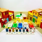 Vtg Fisher-Price Little People Play Family Village #997 - Complete; Very Nice
