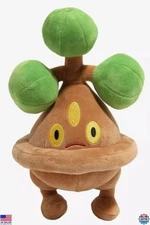 Pokémon 8" Bonsly Plush Toy - Official Scarlet & Violet Soft Stuffed Animal