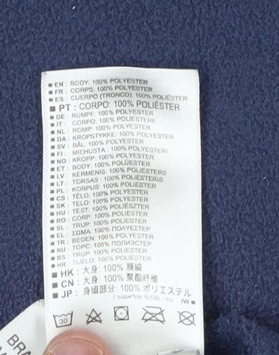 Salomon Giacca Donna Pile Blu M Casual Outdoor