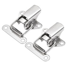 2Pcs 1.61 Inch 304 Stainless Steel Draw Toggle Latch Clamp for Case Toolbox