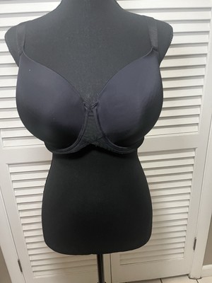 Paramour Black Side And Back Smoothing Bra 36DDD