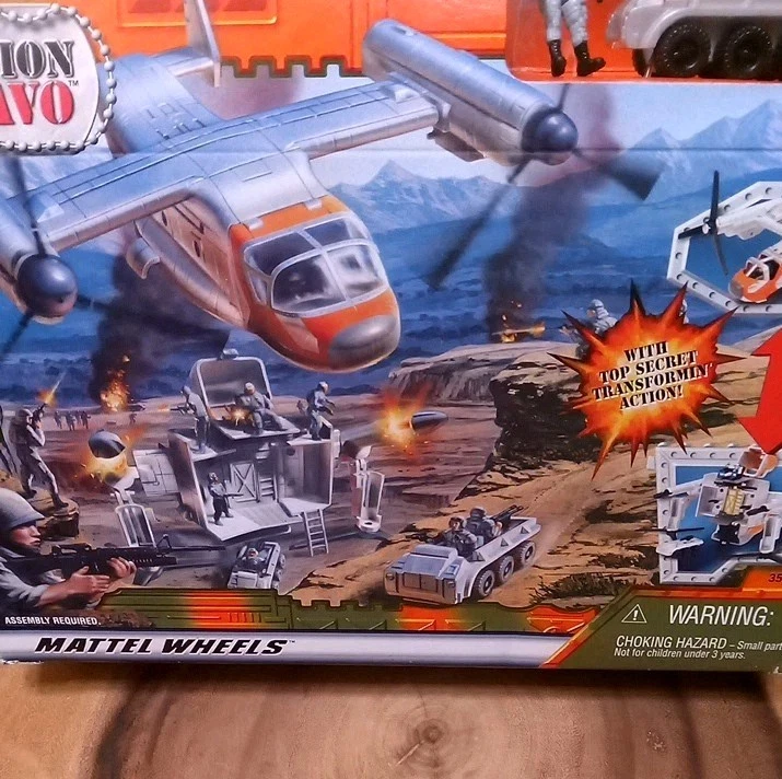 New Rare 1998 Matchbox Mission Bravo Sky Scorcher Plane Playset  - Image 4 of 4