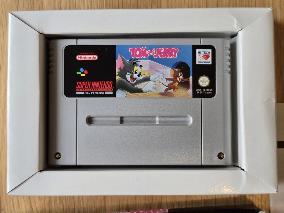 Tom and Jerry Super Nintendo SNES - PAL Version - Complete In Box - Image 2 of 4