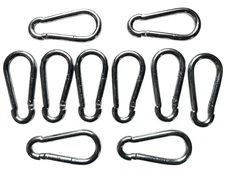 10pc Goliath 1/2" Snap Hooks-Quick Release Clip 1000lbs Strength SH12