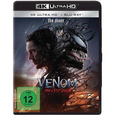 Venom: The Last Dance (4K Ultra HD Blu-ray) Action 110 Min.