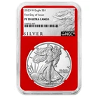 2023-W Proof $1 American Silver Eagle NGC PF70UC FDI ALS Label Red Core