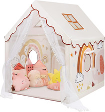Tenda Da Gioco per Bambini, Casetta Dei Giochi per Interni Ed Esterni, Grande Ca