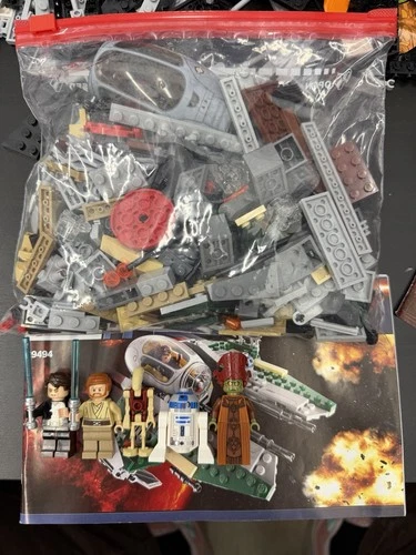LEGO Star Wars 9494 Anakin's Jedi Interceptor Complete w/ Minifigures & Manual