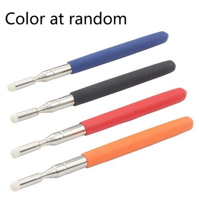 Stainless Steel Hand Pointer Retractable Teaching Whiteboard Grip Felt Nib