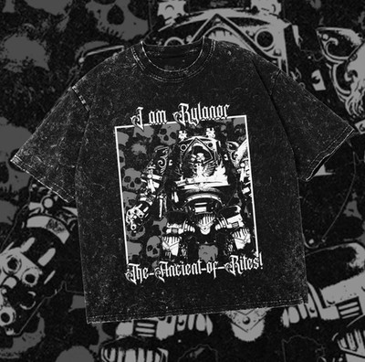 The Ancient Of Rites! Rylanor 40K Gothic T-Shirt