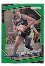 2025 Panini WNBA Prizm - Teaira McCowan #48 Green Prizm Wings