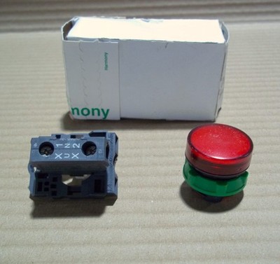 NEW SCHNEIDER ELECTRIC XB5AVG4 RED PILOT LIGHT LED 110V 120V UNIVERSAL HARMONY