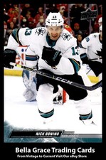 2022-23 Upper Deck Nick Bonino #395 San Jose Sharks NHL Hockey