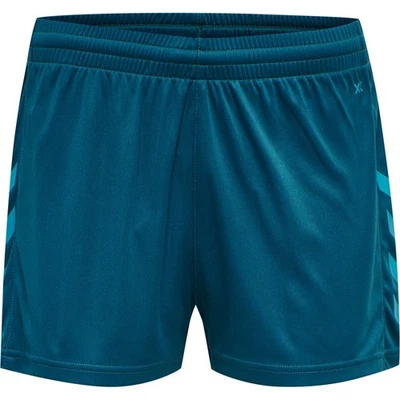 Hummel Fußball Core XK Poly Shorts Damen korallenblau - Bild 1 von 3