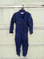 Red Kap Coveralls Mens 40 Regular Navy Cotton Work Zip Front Jumpsuit CC18NV5