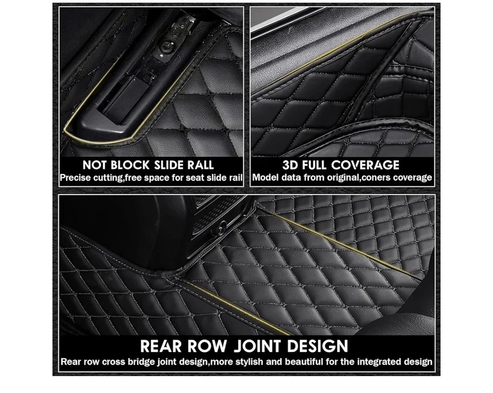 Juego completo de alfombrillas de coche aptas para Lexus ES 350 2006-2012 a medida para todo tipo de clima Foto 4 de 4